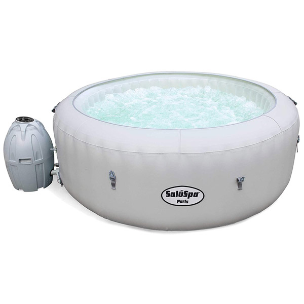 saluspa paris airjet inflatable hot tub reviews